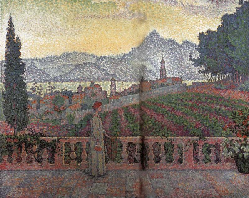 Paul Signac Flat Roof oil painting picture